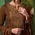 Women Ethnic Motifs Embroidered Empire Thread Work Kurta with Pyjamas & With Dupatta