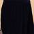 Navy Blue Floral Yoke Design Sequinned Velvet Kurta with Trousers & Dupatta