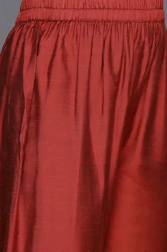 Ethnic Motifs Embroidered Thread Work Kurta with Trousers & Dupatta