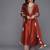 Ethnic Motifs Embroidered Thread Work Kurta with Trousers & Dupatta
