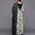 Women Floral Print High Slit Beaded Pure Silk Kurta With Palazzos & Dupatta