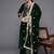 Winter Yoke Embroidered Velvet Kurta with Trousers & Dupatta