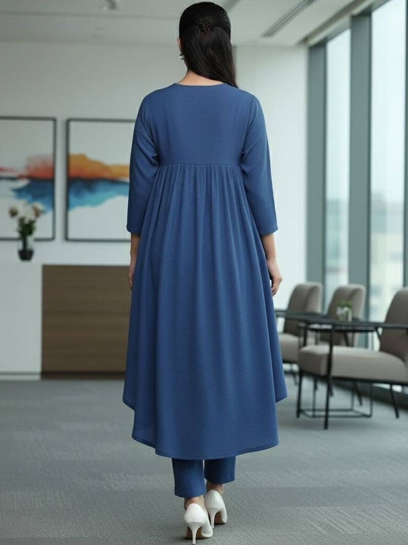 Women Empire Kurta with Trousers