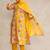 Women Floral Printed Regular Thread Work Kurta with Trousers & With Dupatta