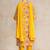 Women Floral Printed Regular Thread Work Kurta with Trousers & With Dupatta
