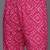 Women Floral Yoke Design Regular Thread Work Cotton Kurta with Trousers & Dupatta