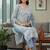 Women Floral Printed Regular Pure Cotton Kurta with Trousers & With Dupatta