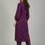 Women Striped Regular Silk Crepe Kurta with Trousers
