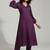 Women Striped Regular Silk Crepe Kurta with Trousers