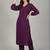 Women Striped Regular Silk Crepe Kurta with Trousers