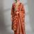 Women Ethnic Motifs Printed Regular Thread Work Kurta with Trousers & With Dupatta