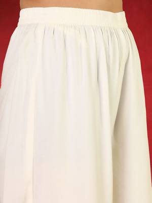 Women Embroidered Regular Kurta with Trousers & Dupatta 3