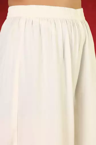 Women Embroidered Regular Kurta with Trousers & Dupatta
