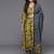 Floral Printed V-Neck Sequinned Chanderi Silk Kurta With Trousers & Dupatta