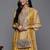 Women Embroidered Kurta with Gotta Patti, Zari & Mirror, Trousers and Dupatta