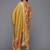 Floral Printed Pleated Sequinned Kurta With Trousers & Dupatta