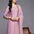 Embroidered Zari Kurta With Palazzos & Dupatta