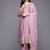 Embroidered Zari Kurta With Palazzos & Dupatta