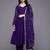Embroidered Empire Zari Kurta With Palazzos & Dupatta