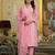 Floral Regular Thread Work Pure Cotton Straight Kurta With Trousers & Dupatta