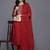 Ethnic Motifs Embroidered Sequinned Kurta With Trousers & Dupatta