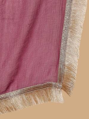 Ethnic Motifs Embroidered Regular Kurta with Trousers & Dupatta 4