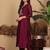 Ethnic Motifs Embroidered Regular Kurta with Trousers & Dupatta