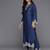 Ethnic Thread Embroidered Kurta & Trousers With Dupatta