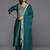 Yoke Design Sequinned Straight Kurta & Trousers With Dupatta
