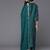 Yoke Design Sequinned Straight Kurta & Trousers With Dupatta