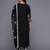 Ethnic Thread Embroidered Kurta With Trousers & Dupatta