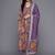 Ethnic Floral Printed Sequinned Kurta With Trousers & Dupatta
