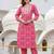 Women Floral Embroidered Regular Thread Work Kurta with Trousers & With Dupatta
