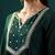 Women Floral Embroidered Empire Silk Georgette Kurta with Trousers & With Dupatta