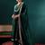 Women Floral Embroidered Empire Silk Georgette Kurta with Trousers & With Dupatta