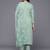 Floral Embroidered Panelled Thread Work Pure Cotton Kurta With Trousers & Dupatta