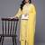 Women Regular Thread Work Kurta with Trousers & With Dupatta