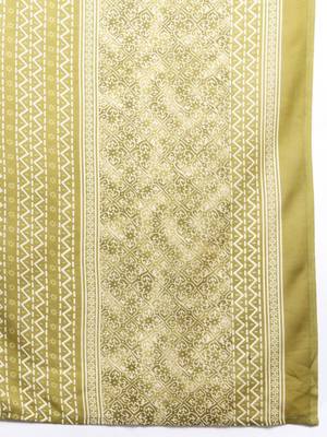 Ethnic Motifs Printed Zari Kurta With Trousers & Dupatta 5