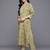 Ethnic Motifs Printed Zari Kurta With Trousers & Dupatta