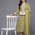 Ethnic Motifs Printed Zari Kurta With Trousers & Dupatta