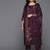 Floral Embroidered Thread Work Kurta With Trousers & Dupatta