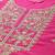 Round Neck Floral Embroidered Regular Straight Kurta with Trousers & With Dupatta