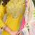 Ethnic Motifs Yoke Design Regular Thread Work Kurta with Trousers & With Dupatta