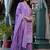 Ethnic Motifs Printed Mirror Work Pure Cotton Kurta With Trouser & Dupatta