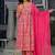 Women Floral Printed Empire Pure Cotton Kurta with Trousers & With Dupatta