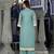 Regular Kurta with Trousers & Dupatta