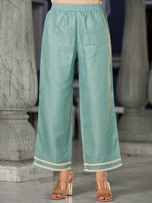Regular Kurta with Trousers & Dupatta 7