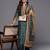 Floral Printed Chanderi Silk Kurta with Trousers & Dupatta