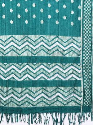 Women Ethnic Motifs Embroidered Straight Kurta with Trousers & With Dupatta 4