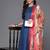 Halter Neck Regular Kurta with Trousers & Dupatta